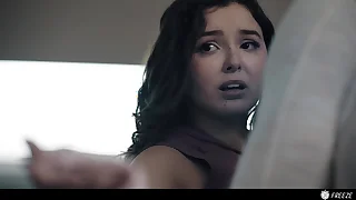 Step Pa Freezes Stepdaughter And Fucks Her To Also fuze Orgasms